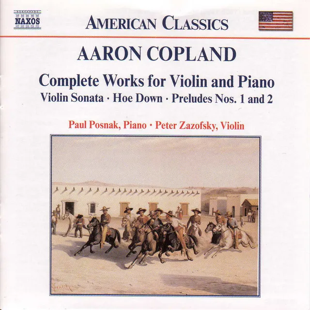 Copland: Works for Violin and Piano (Complete)