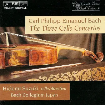 Bach, C.P.E.: Cello Concertos by Hidemi Suzuki