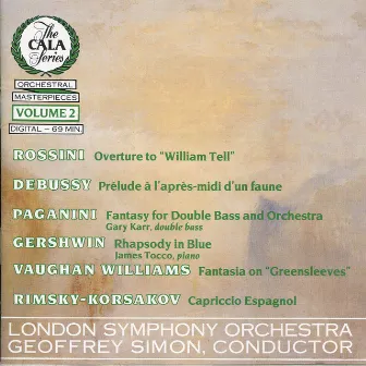 The Cala Series, Vol. 2 - Rossini, Debussy, Paganini, Gershwin, Vaughan Williams and Rimsky-Korsakov by James Tocco