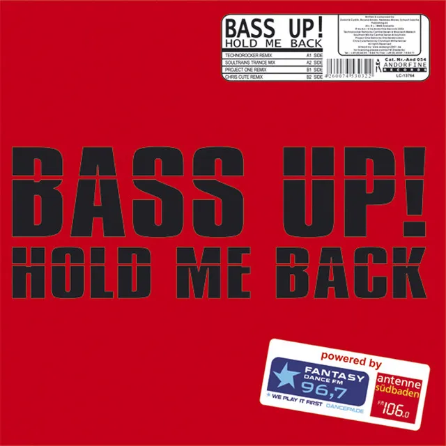 Hold Me Back - Projekt One Extended