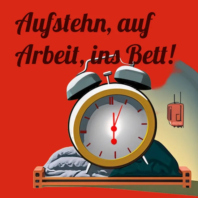 Aufstehn, auf Arbeit, ins Bett!