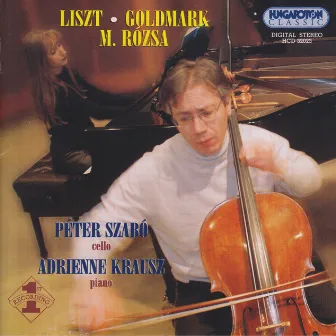 Rozsa: Duo for Cello and Piano / Goldmark: Cello Sonata, Op. 39 / Liszt: Consolations by Adrienne Krausz