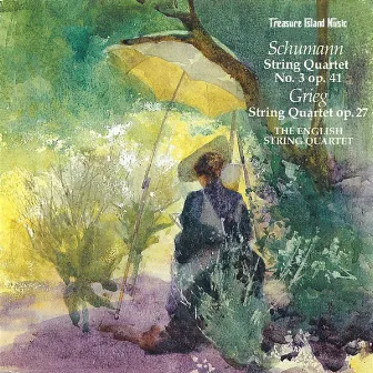 Schumann String Quartet no. 3 op. 41 & Grieg String Quartet op. 27 by Per Dreier