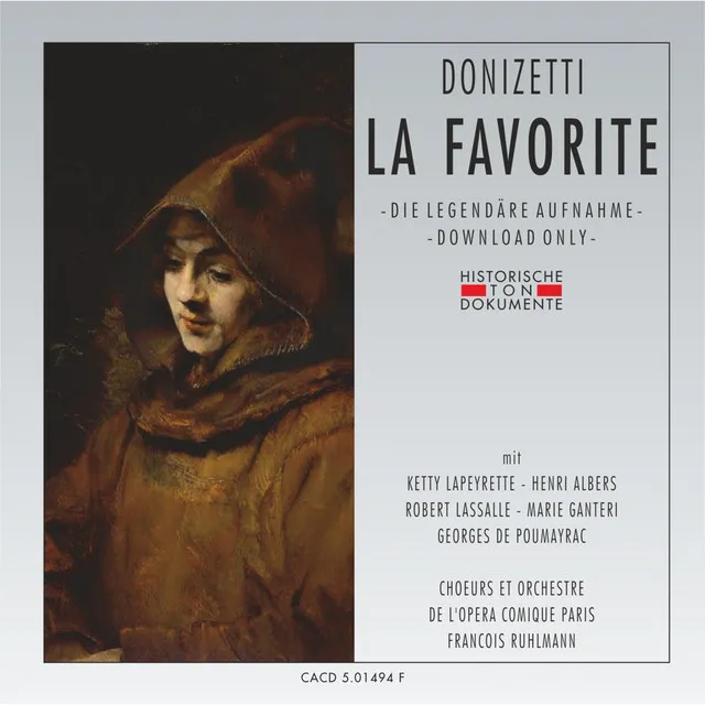 Gaetano Donizetti: La Favorite