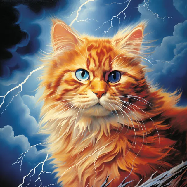 Thunder Melodies of Feline Dreams