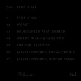 TAKE IT ALL EP by DVA