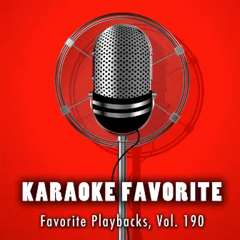 Favorite Playbacks, Vol. 190 (Karaoke Version) by Anna Gramm