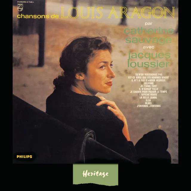 Heritage - Chansons De Louis Aragon - Philips (1961)