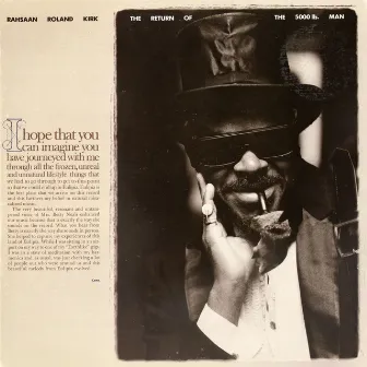 The Return Of The 5,000 Lb Man by Rahsaan Roland Kirk