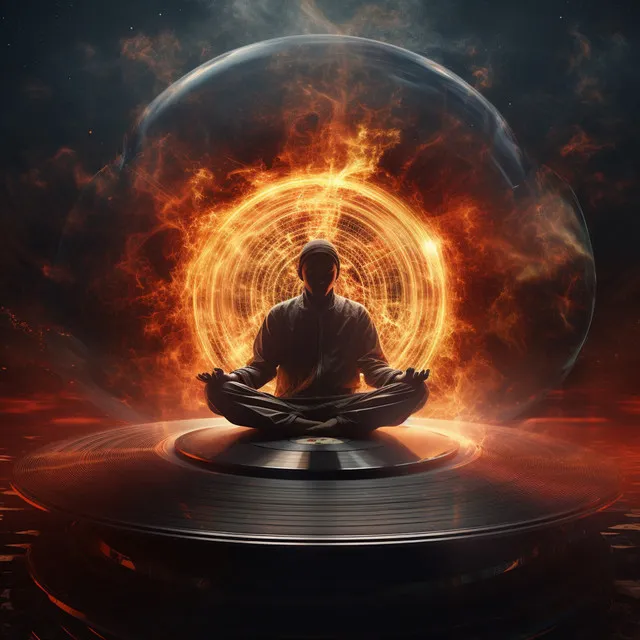 Meditative Flames: Fire Binaural Cadence