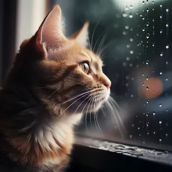 Lluvia Melódica Del Gato: Serenidad Del Gatito De La Naturaleza by Musicoterapia de jazz para gatos