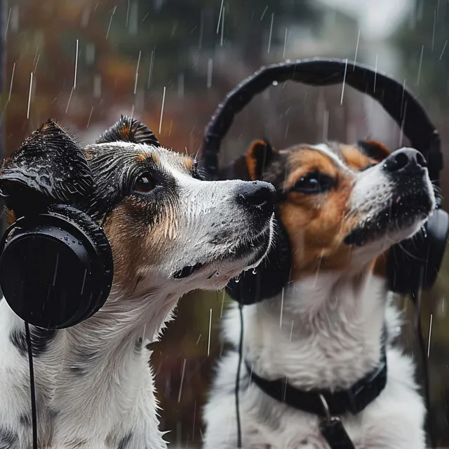 Binaural Rain for Pets: Soothing Sounds