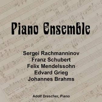 Piano Ensemble by Adolf Drescher