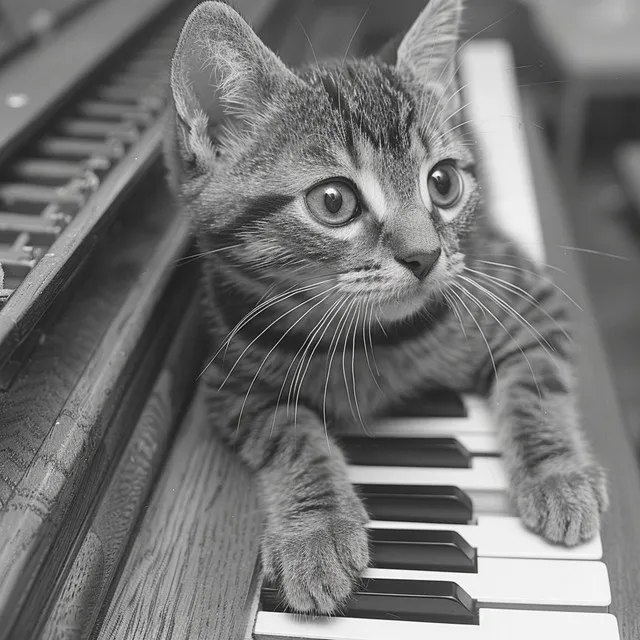 Escondite De Piano Relajante Para Gatos