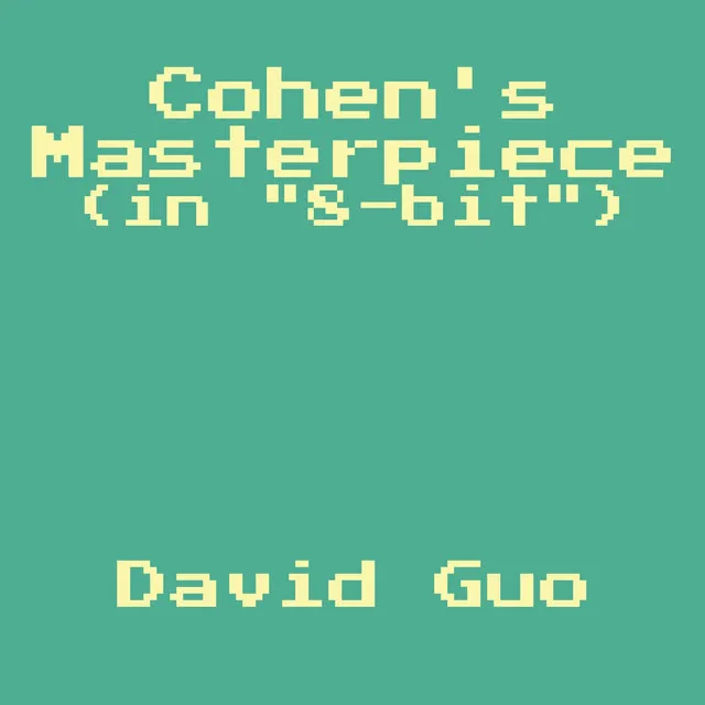 Cohen's Scherzo No. 7 "Andante con Fuoco" (in "8-bit")