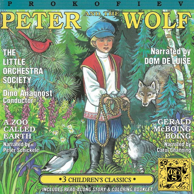 Peter and the Wolf, Op. 67 - narrated by Dom deLuise