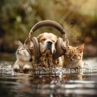 Streamside Whiskers: Relaxing Water Music for Pets by The Thing About Noise