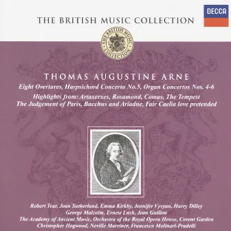 Arne: Overtures/Arias etc by Thomas Arne