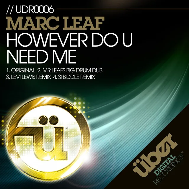 However Do U Need Me - Original Mix