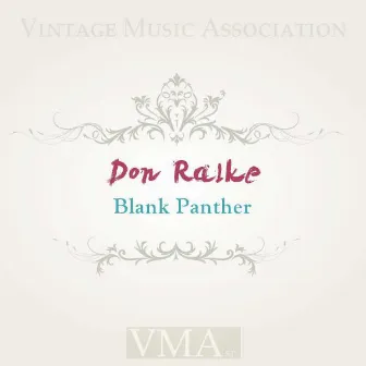 Blank Panther by Don Ralke