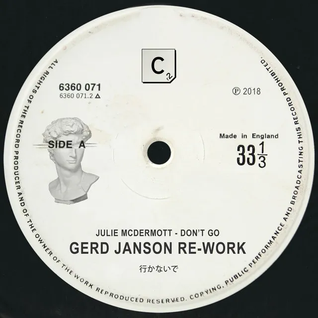 Don't Go (Gerd Janson Re-Work - Shorter Edit)