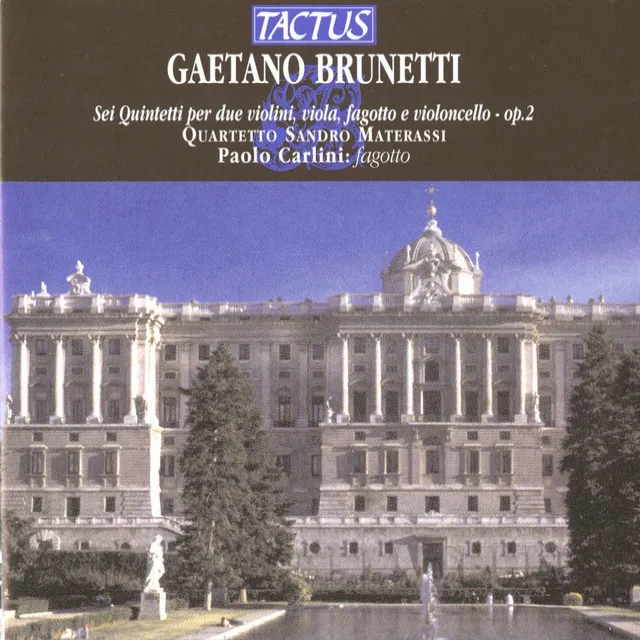 Quintet No. 6 for 2 Violins, Viola, Bassoon and Cello, Op. 2: I. Allegro con moto