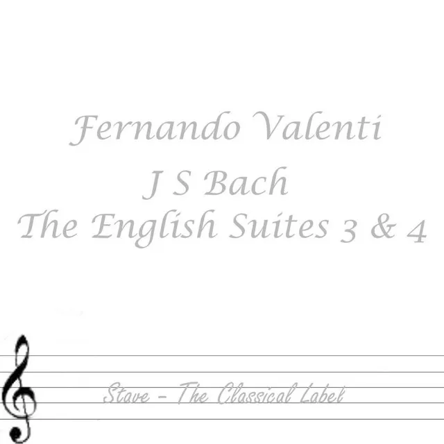 Bach English Suite No 3 In G Minor