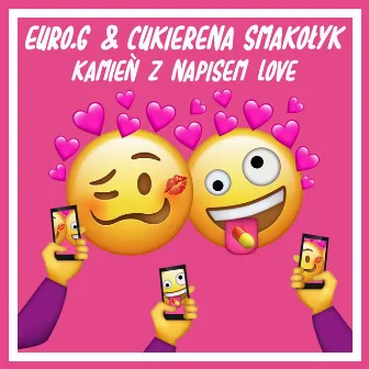 Kamień z Napisem Love by Euro.g