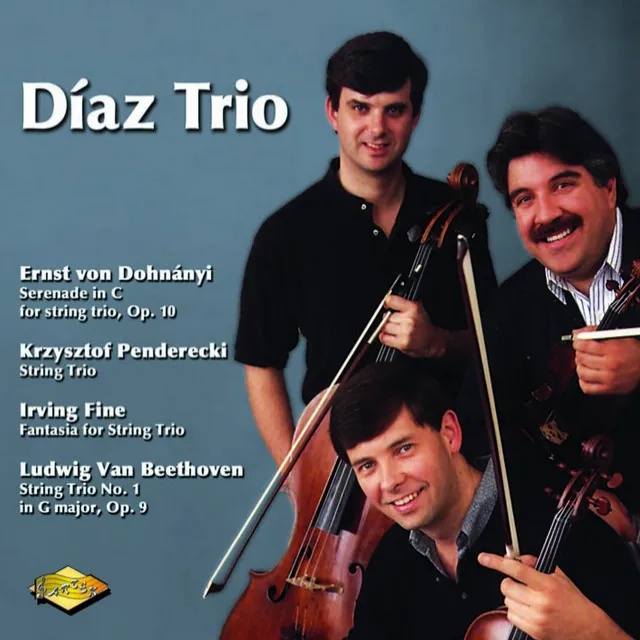 String Trio in G Major, Op. 9, No. 1: I. Adagio