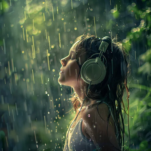 Binaural Downpour: Resonant Rain Paths