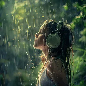 Binaural Downpour: Resonant Rain Paths by SOLFEGGIO FREQUENCY CLASSIC