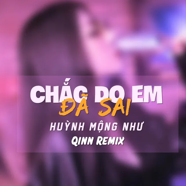 Chắc Do Em Đã Sai - Remix