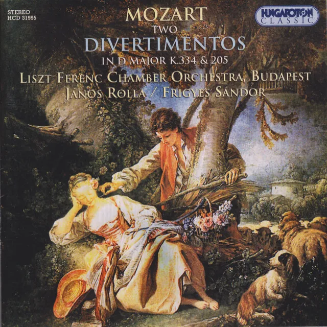 Divertimento in D Major, K. 205: III. Adagio