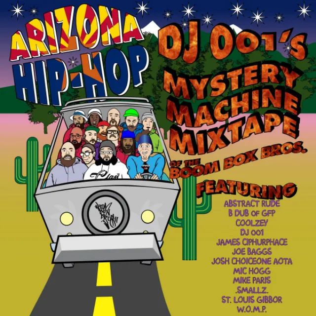 Dj 001"s Mystery Machine Mixtape of The Boom Box Bros