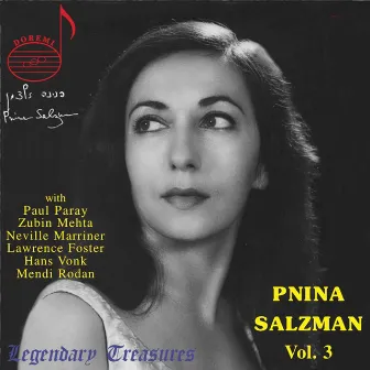 Pnina Salzman, Vol. 3 by Mendi Rodan