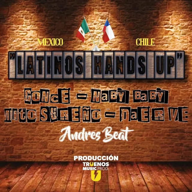 Latinos Hands Up