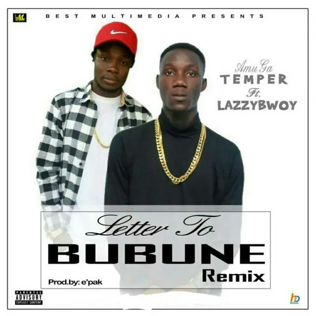 Letter To Bubune - Remix