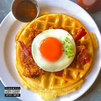 chicken & waffles by HARDR