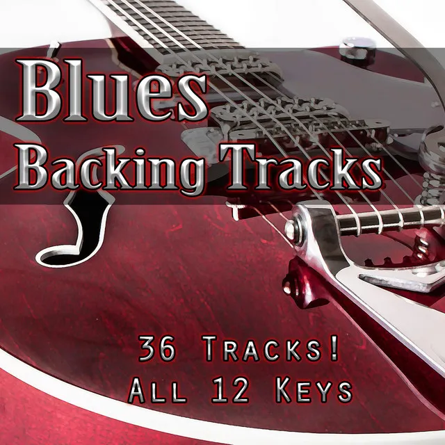 A - Slow Blues Backing Track | 46 BPM