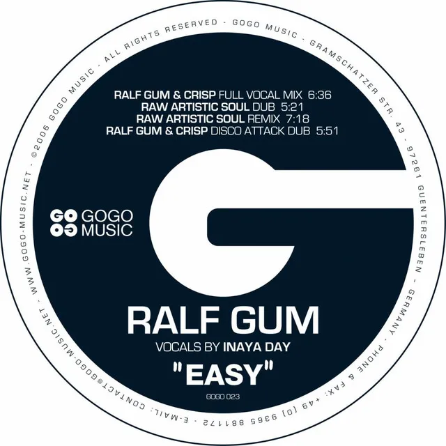 Easy - Ralf GUM & CrisP Full Vocal Mix