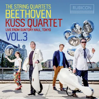 Beethoven: The String Quartets, Live from Suntory Hall, Tokyo, Vol. 3 by Kuss Quartet