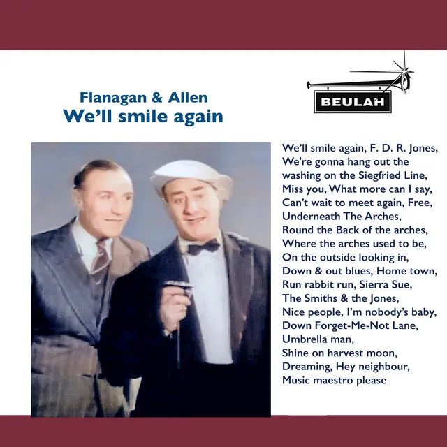 Flanangan & Allen We'll Smile Again