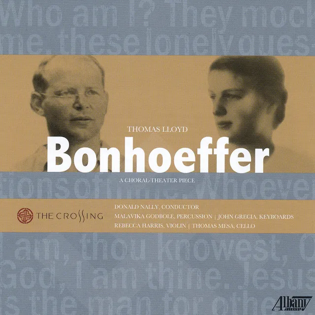 Bonhoeffer: I. Meditation - I Discovered Later