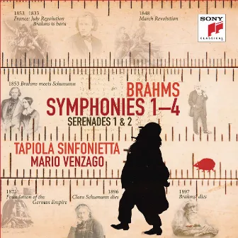 Brahms: Symphonies Nos. 1-4, Serenades Nos. 1 & 2 by Mario Venzago