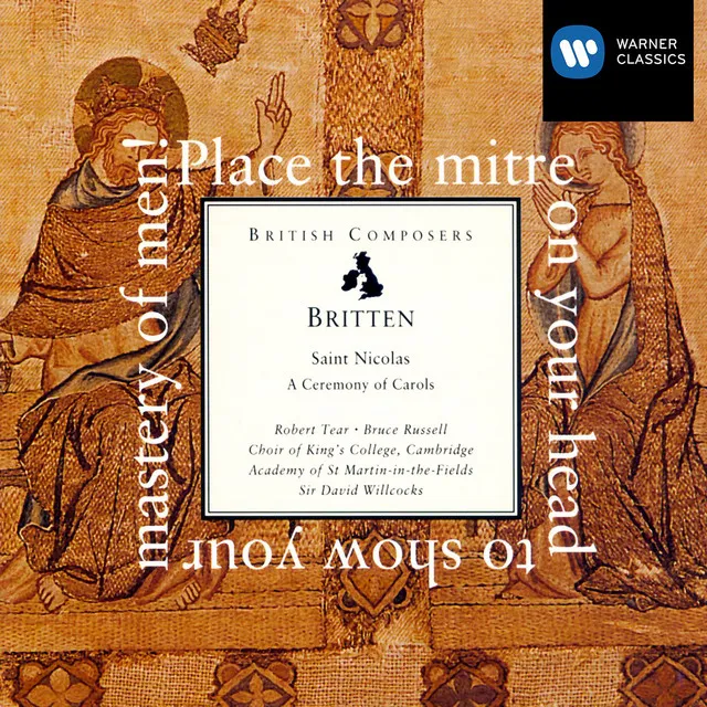 Britten: A Ceremony of Carols, Op. 28: V. As Dew in Aprille