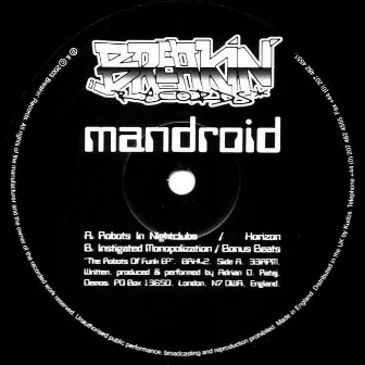 Robots Of Funk Ep by Mandroid