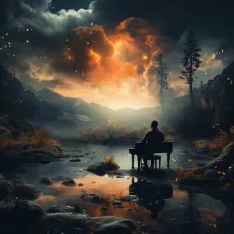 Meditación Con Piano: Eco Armónico Zen by Música pura de meditación