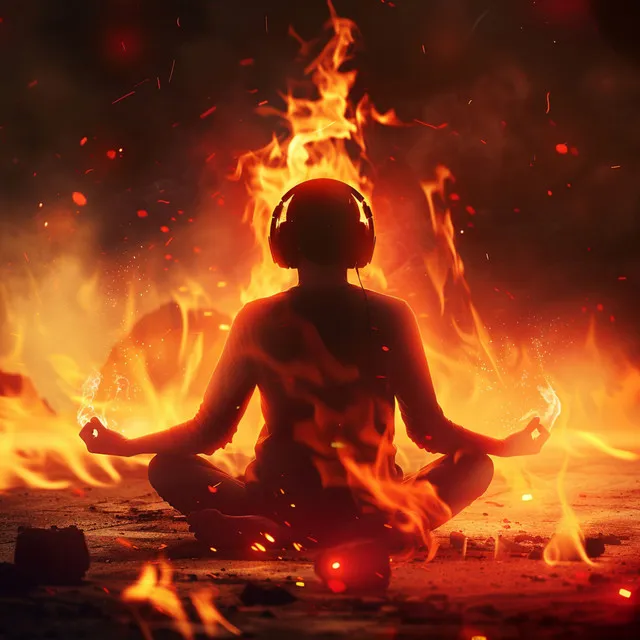 Fire Meditation: Calming Flames Harmony