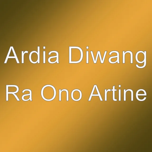 Ra Ono Artine