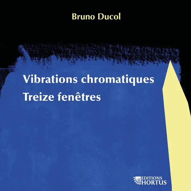 Treize fenêtres, Op. 33: VI. La croisée noire. Black moves (D'après Pierre Soulages)